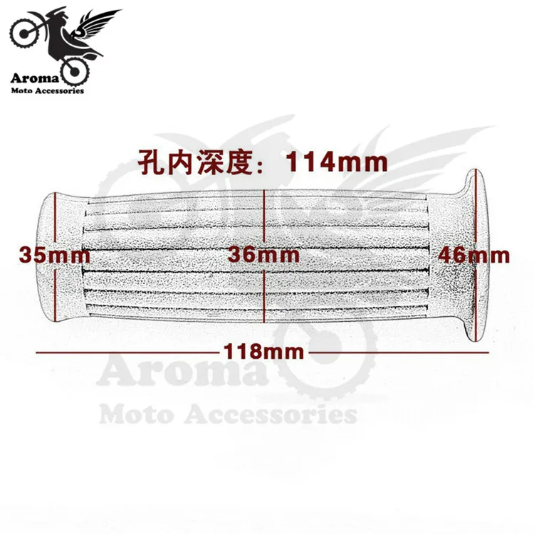 Резиновый черный измельчитель на заказ кафе мотоцикл ручка бар для мотоцикла Harley