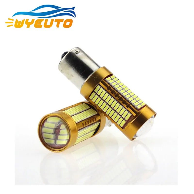 Автомобильный светодиодный объектив постоянного тока T20 4014 106SMD 7443 7740 задний