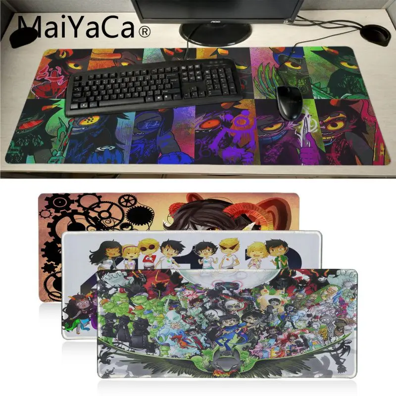 Maiyaca homestuck аниме прочный резиновый коврик для мыши настольная клавиатура Аниме