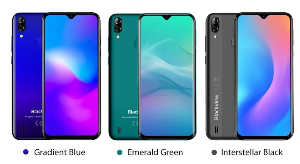 Смартфон Blackview A60 Pro, мобильный телефон, 6,088 дюймов, экран в виде капли воды, 4G LTE, 4080 мАч, Android 9,0, 3 Гб ram, двойная задняя камера, сотовый телефон