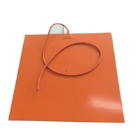 800x800mm with adhesive back and ntc 100k thermistor 220v silicone rubber heater for 3d printer