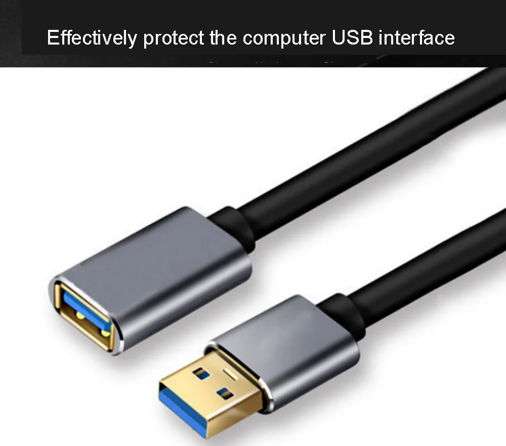 Супер Скорость USB кабель-удлинитель USB 3,0 мужчин и женщин для смарт-ТВ PS4 Xbox Клавиатура ноутбука 0,5 м 1 м 1,5 м 2 м 3 м