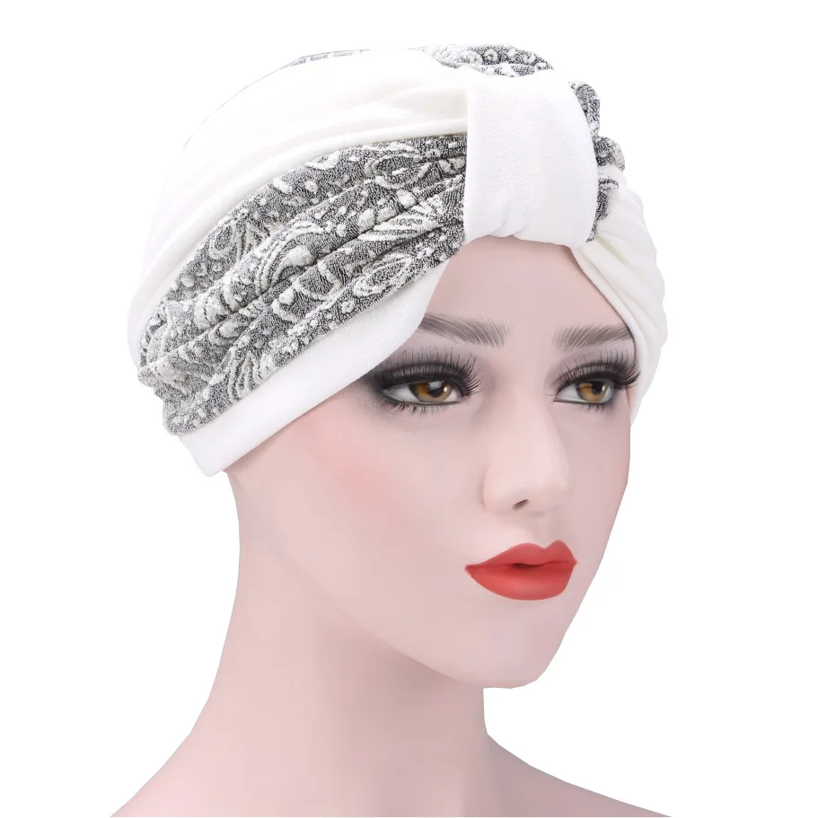 

Muslim Hijab Arab Wrap coverings turban patchwork Stretched Turban hat Islamic religious headscarf Muslim wrap Prayer Hats