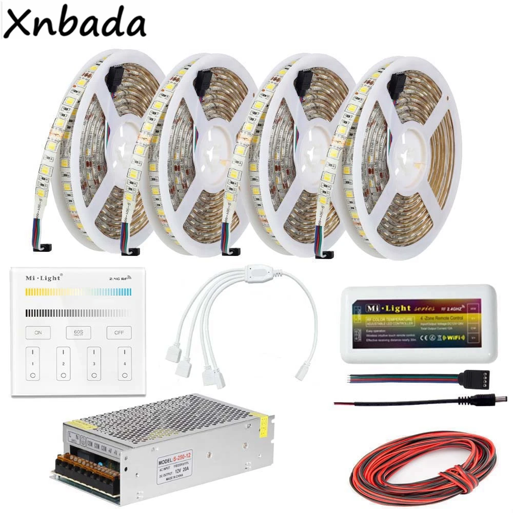 Контроллер Mi light B2 CT с сенсорной панелью Светодиодная лента 5050SMD цветная