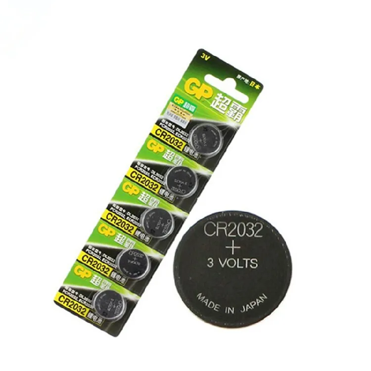 20PCS/LOT High Quality Original GP CR2032 3V Lithium Button Cell Battery 2032 Coin batteries Free Shipping | Электроника