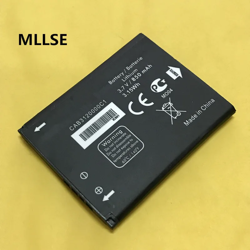 10 шт. MLLSE CAB3120000C1 Аккумулятор для CAB3122001C1 Alcatel One Touch 385 510 602 710 710A 710D 768 806 807 810D
