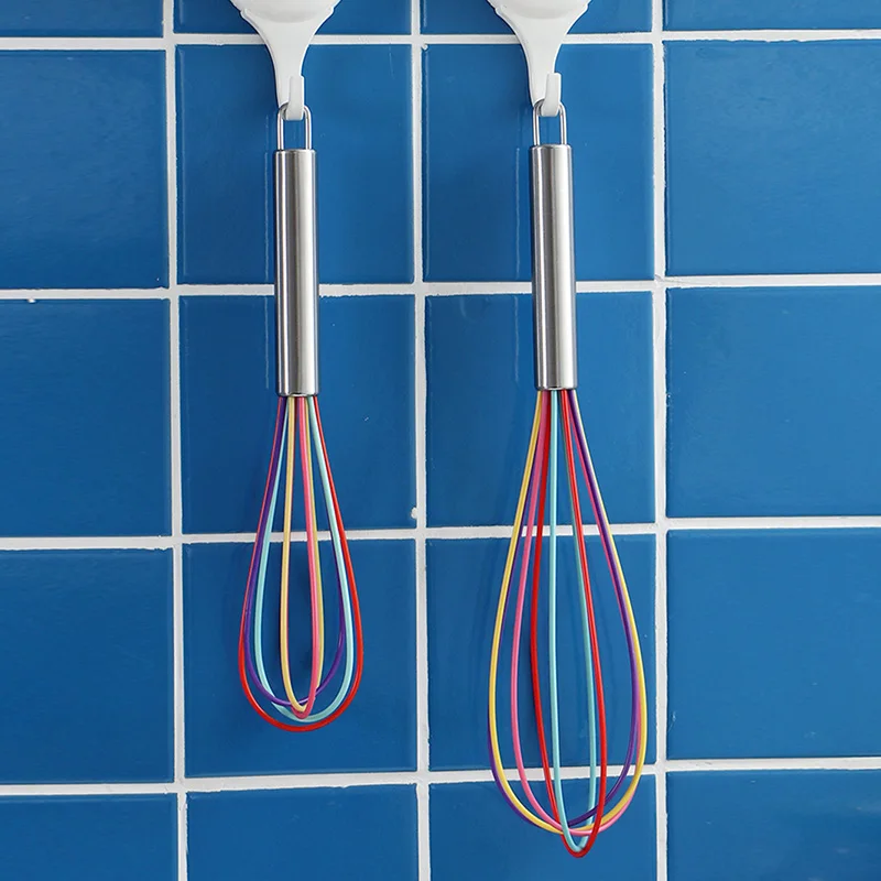 Силиконовый взбиватель для яиц ORZ молока сливочного масла миксер ручной муки