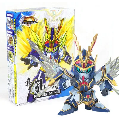 09 Аниме фигурки SD/BB Gundam Sousou Chouun Kanu Ryuubi Ryofu Chousen Kakouton 8 см модель горячее предложение: Наборы игрушек робот-Паззл хобби - Цвет: 09