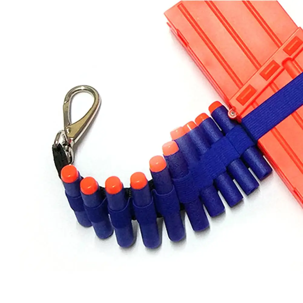 Для NERF совместимый Регулируемый тактический патронная обойма ремни Соска