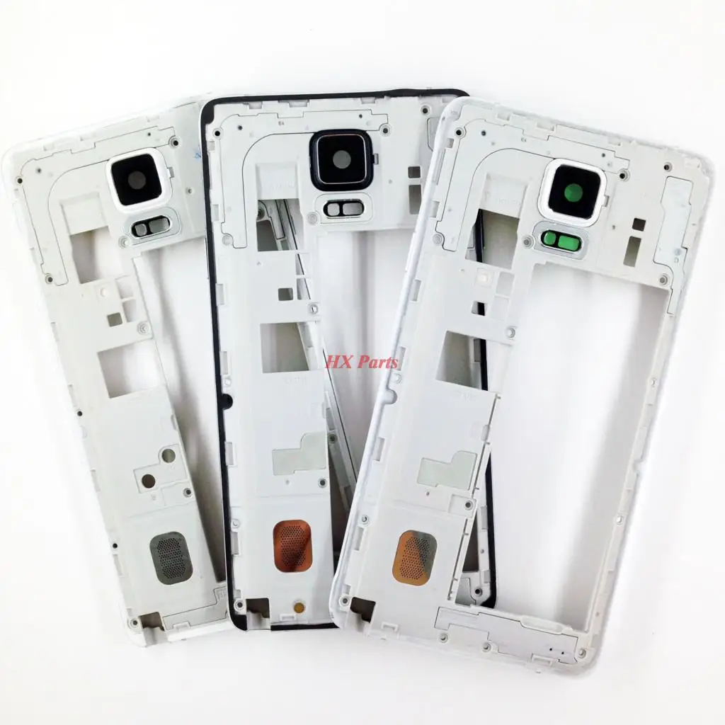 Для samsung Galaxy Note 4 N9100 N910F N910V N9108V N910C средняя пластина шасси ободок средний Корпус рамка Запчасти для ремонта жилья