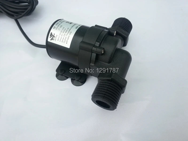 Солнечный DC 12V 24V циркуляционный насос горячей воды бесщеточный мотор для