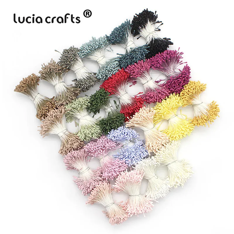 Lucia crafts 1 мм много вариантов Искусственные цветы тычинки ручной работы для свадебной вечеринки украшения дома DIY Аксессуары D0401