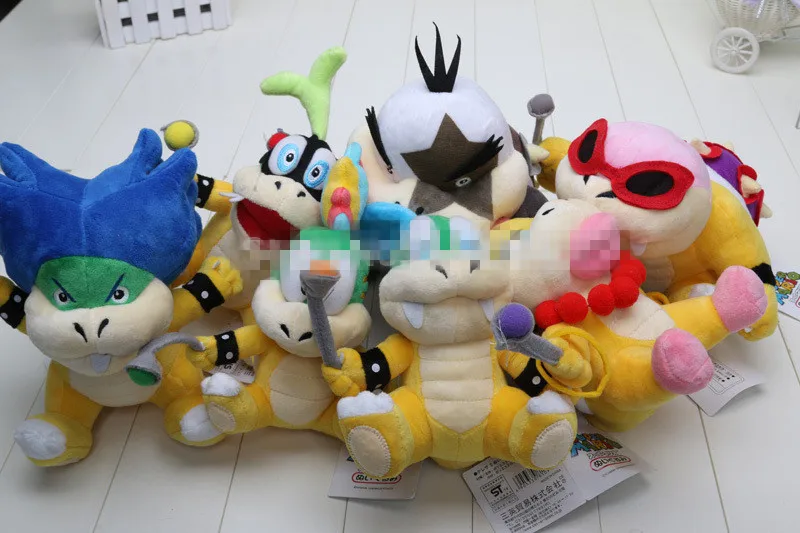 Super Mario Bros. Plush Doll Stuffed Toy Wendy / LARRY /Ludwig /Roy Morton /Lemmy 6&quot-8'ɷpcs/set | Игрушки и хобби