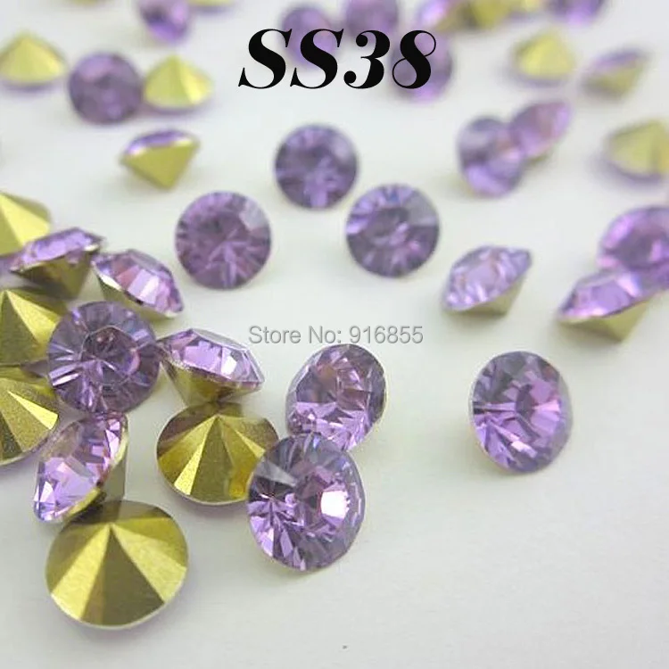 

Free shipping Fashion SS38(8-8.2mm) 720pcs Resin rhinestones Pointback Light purple,Resin Pointback rhinestones DIY decoration