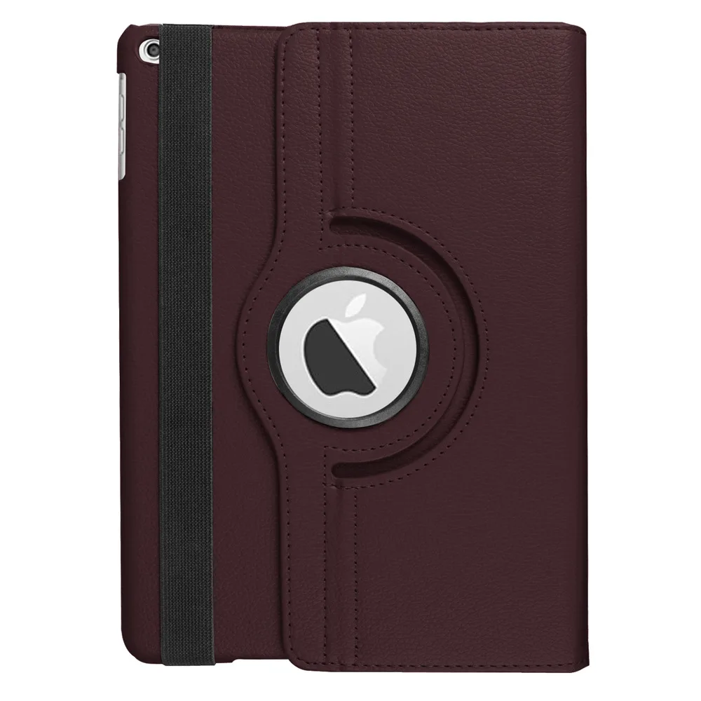 360 Degree Rotating Litchi Magnetic Smart PU Leather Stand Cover Case For New iPad 9.7 2017 Tablet Protective Bracket | Компьютеры и