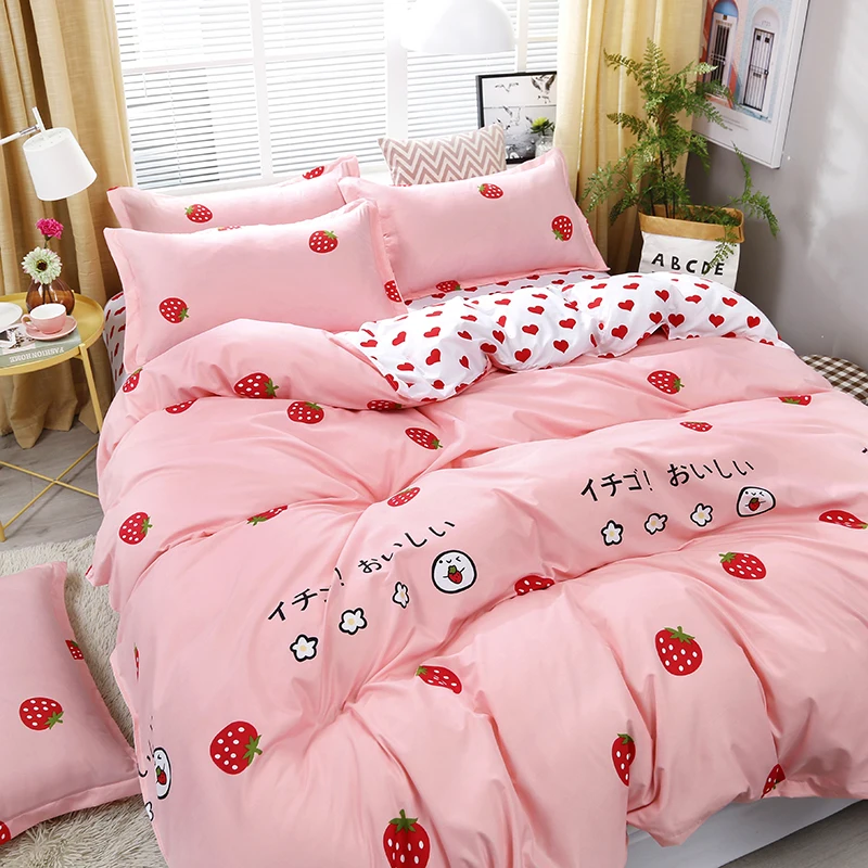 Комплект постельного белья 4 шт./компл. пододеяльник простыня наволочки комплект