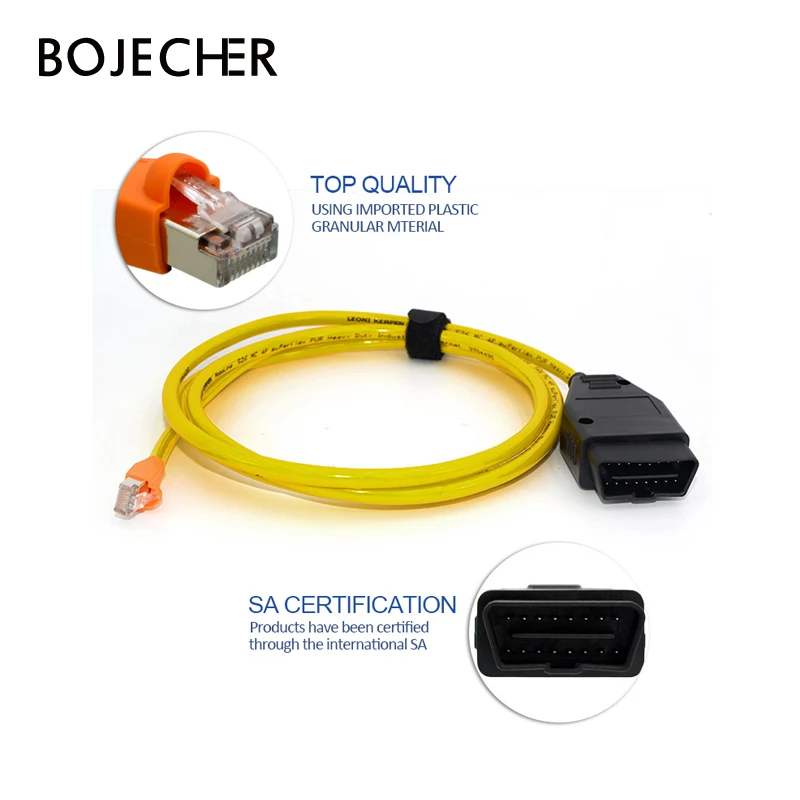 20 шт. ESYS 3.23.4 V50.3 кабель для передачи данных BMW ENET Ethernet к OBD интерфейсу ICOM