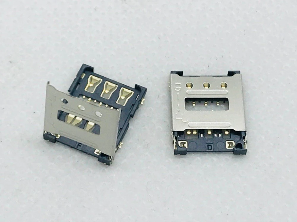 Флип-гнездо для смарт-часов Micro Nano SIM 6pin разъем держатель-лоток адаптер FFC FPC