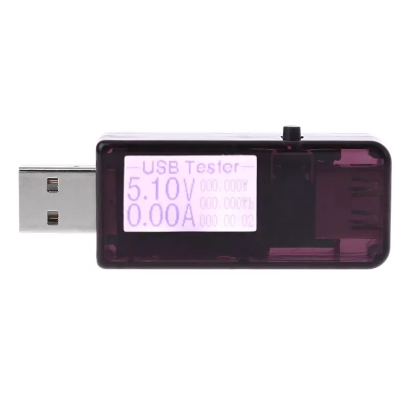Многофункциональный USB-детектор цифровой тестер постоянного тока с ЖК-дисплеем