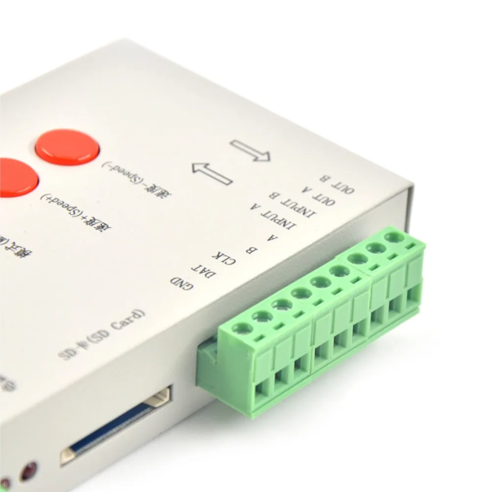 Светодиодный контроллер для sd карты с поддержкой карт 2048 пикселей DMX512 ws2811 RGB DC5V