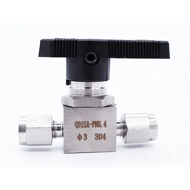 Шаровой клапан 6 8 10 12 мм 1/8 &quot1/4&quot 3/8 &quot1/2&quot трубка из нержавеющей стали 304 316