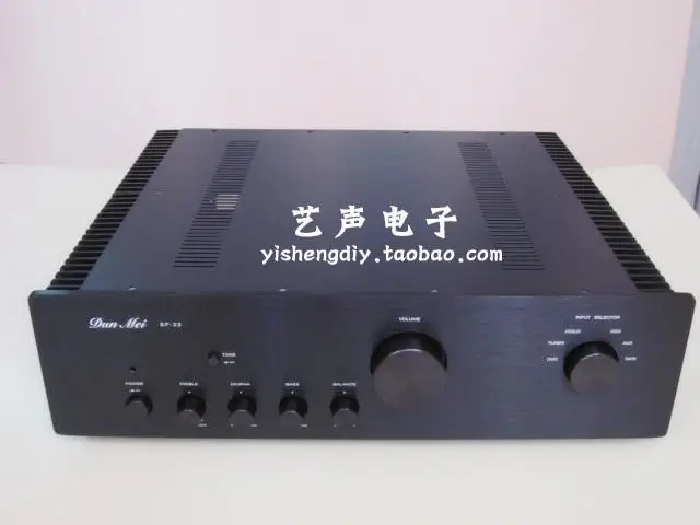 KYYSLB SP 22 полностью алюминиевый усилитель шасси усилителя чехол коробка/внешнее