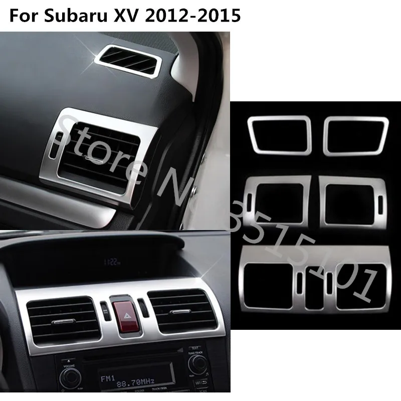 4 шт. декоративные крышки для вентиляционных отверстий автомобиля Subaru XV 2012 2013 2014