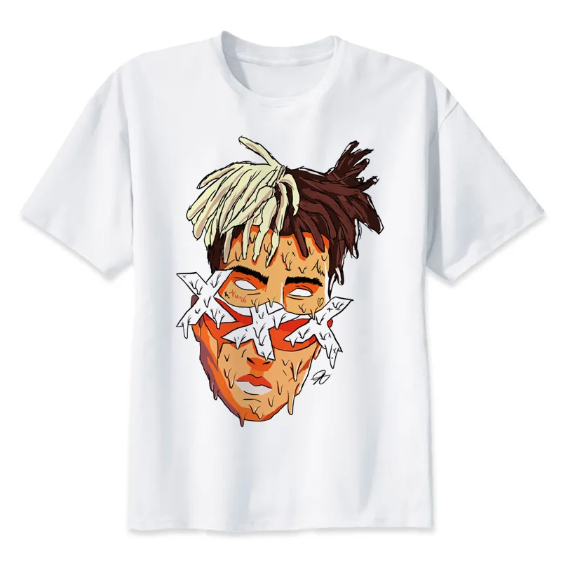 Хип хоп xxxtentacion Snoop Dogg drake J Cole 21Savage Oxxxymiron Футболка Мужская Музыкальный Рэппер