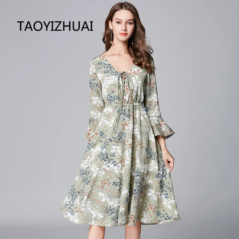 Платье для вечеринок TAOYIZHUAI платье с глубоким вырезом и рукавами три четверти