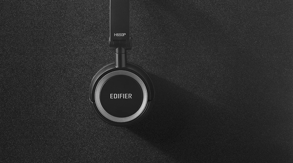EDIFIER H650 идеальные наушники для путешествий Складная конструкция доступны в семи цветах не запутывающийся провод
