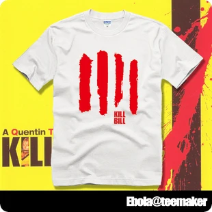 2014 / XS-XXL classic movie kill bill fshion sports T-shirt big size the women's clothing summer clothes for men | Мужская одежда