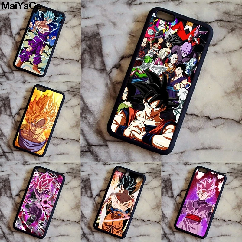 MaiYaCa горячая Распродажа Dragon Ball Z Master для iPhone 4S SE 5C 5S 6S 7 8 Plus X XR XS MAX черный мягкий
