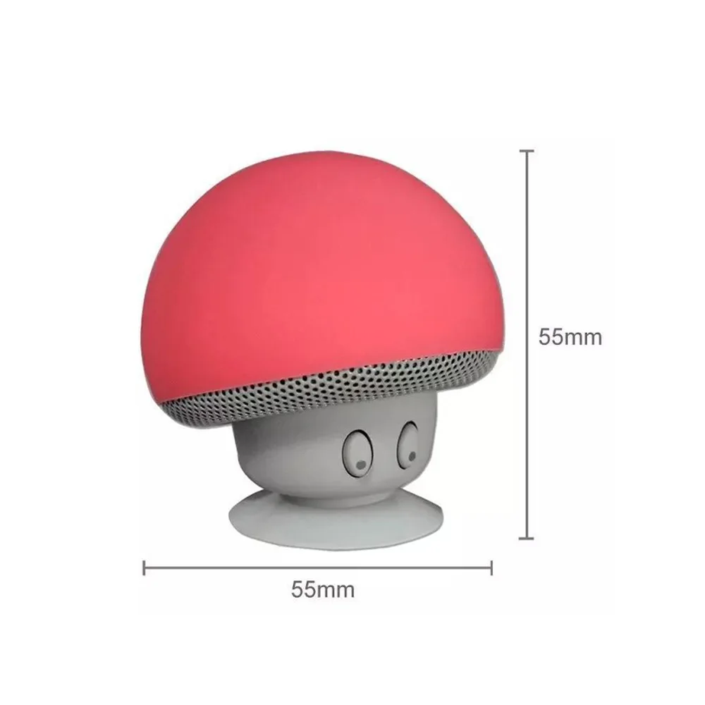 Bluetooth Колонка Pop с симпатичным грибом портативная беспроводная мини колонка