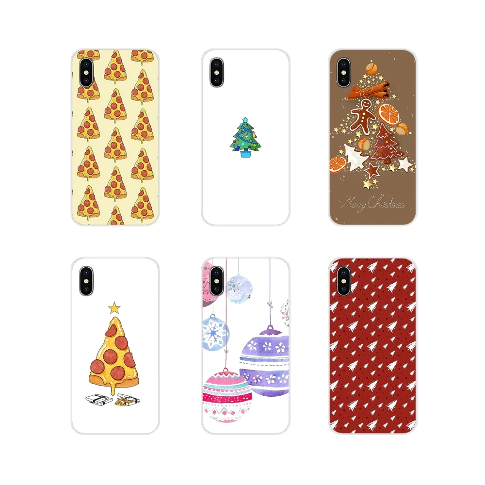 Для Apple iPhone X XR XS MAX 4 4S 5 5S 5C SE 6 6S 7 8 Plus ipod touch TPU Прозрачный чехол для пиццы подарки на