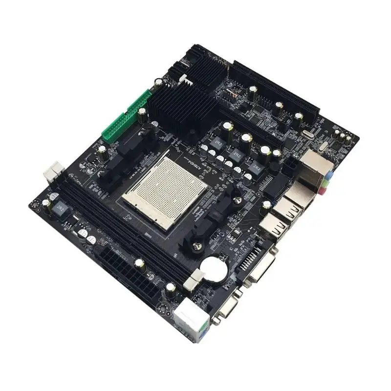 A780 ПК настольный компьютер материнская плата DDR3 двухканальный для AM3 RT8105E 100M-Ethernet