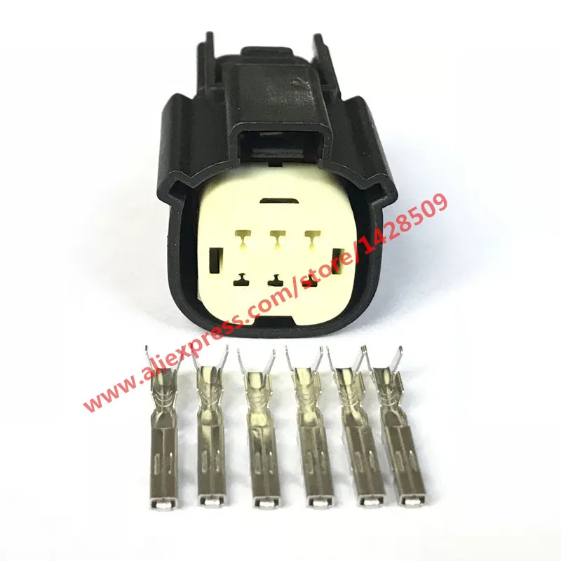 5 комплектов 33472 0601 Molex 6 контактный Женский Водонепроницаемый Автомобильный