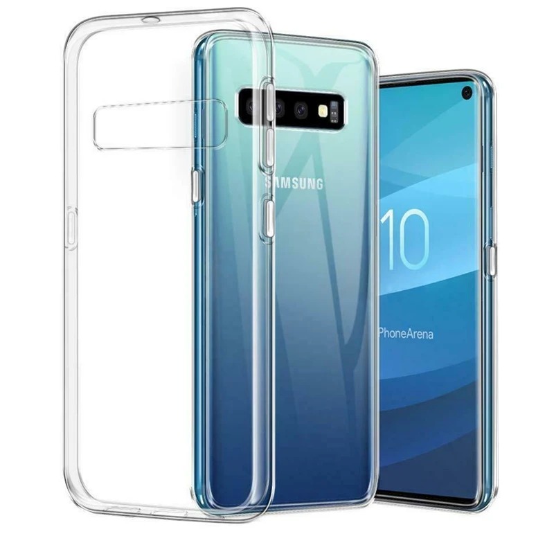 Прозрачный силиконовый чехол из ТПУ для Samsung Galaxy S10E S10 Lite Plus + Тонкий Мягкий Гель A7