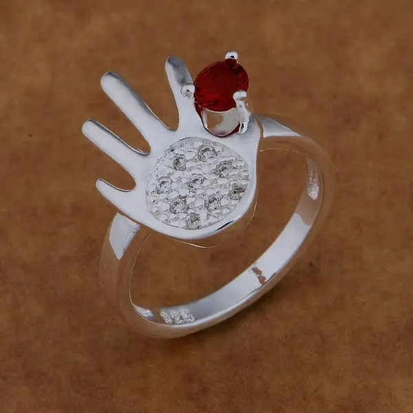 Кольцо из серебра 925 пробы модные ювелирные украшения кольцо для женщин и мужчин