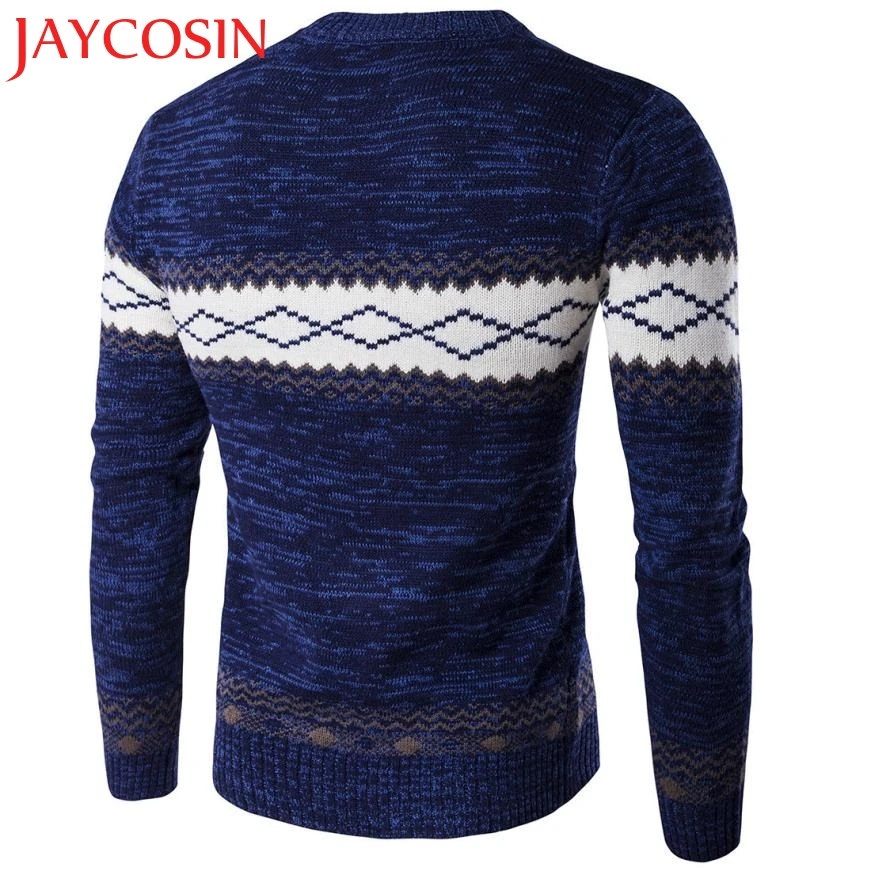 2017 New Fashion Winter Fall Men's Cotton blended Long Sleeve Casual Sweater Warm Knitting Pullover Wonderful Drop Shipping 901 | Женская