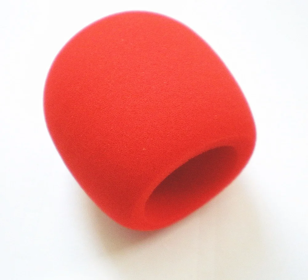 Бесплатная доставка 1 шт. 6 цветов на выбор микрофон гриль пенопластовая крышка