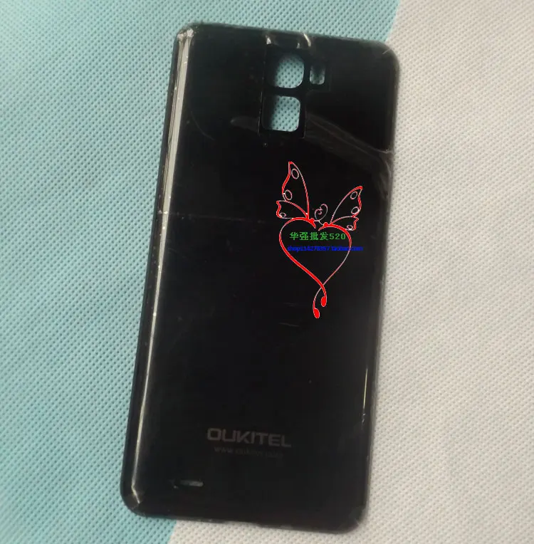 Черный Чехол для аккумулятора oukitel k5000 Прочный чехол для мобильного телефона oukitel k5000 - Цвет: Черный