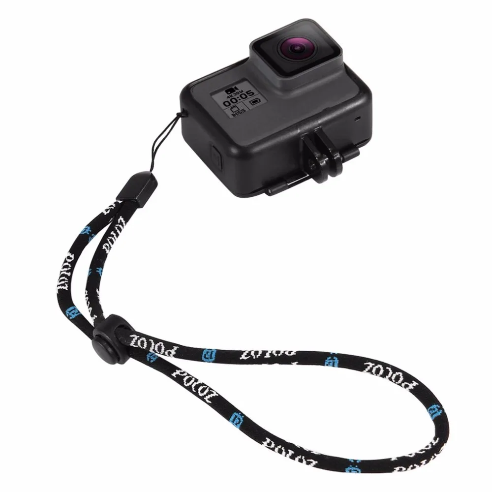 PULUZ Нейлоновый Регулируемый ремешок на запястье шнур для GoPro Hero 5 4 3 + 2 камеры