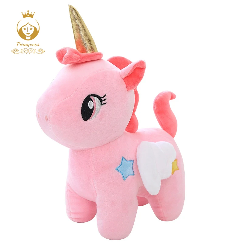 Cute Unicorn Plush Toy Mini Angel Horse Stuffed Doll Kids Toys Christmas Presents | & Animals - Фото №1