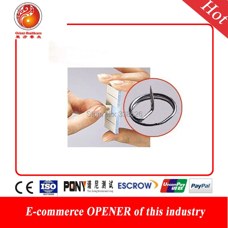 2014 hot sale free shipping huanqiu ear acupuncture needle press auricular needles 0.22*1.3mm of |