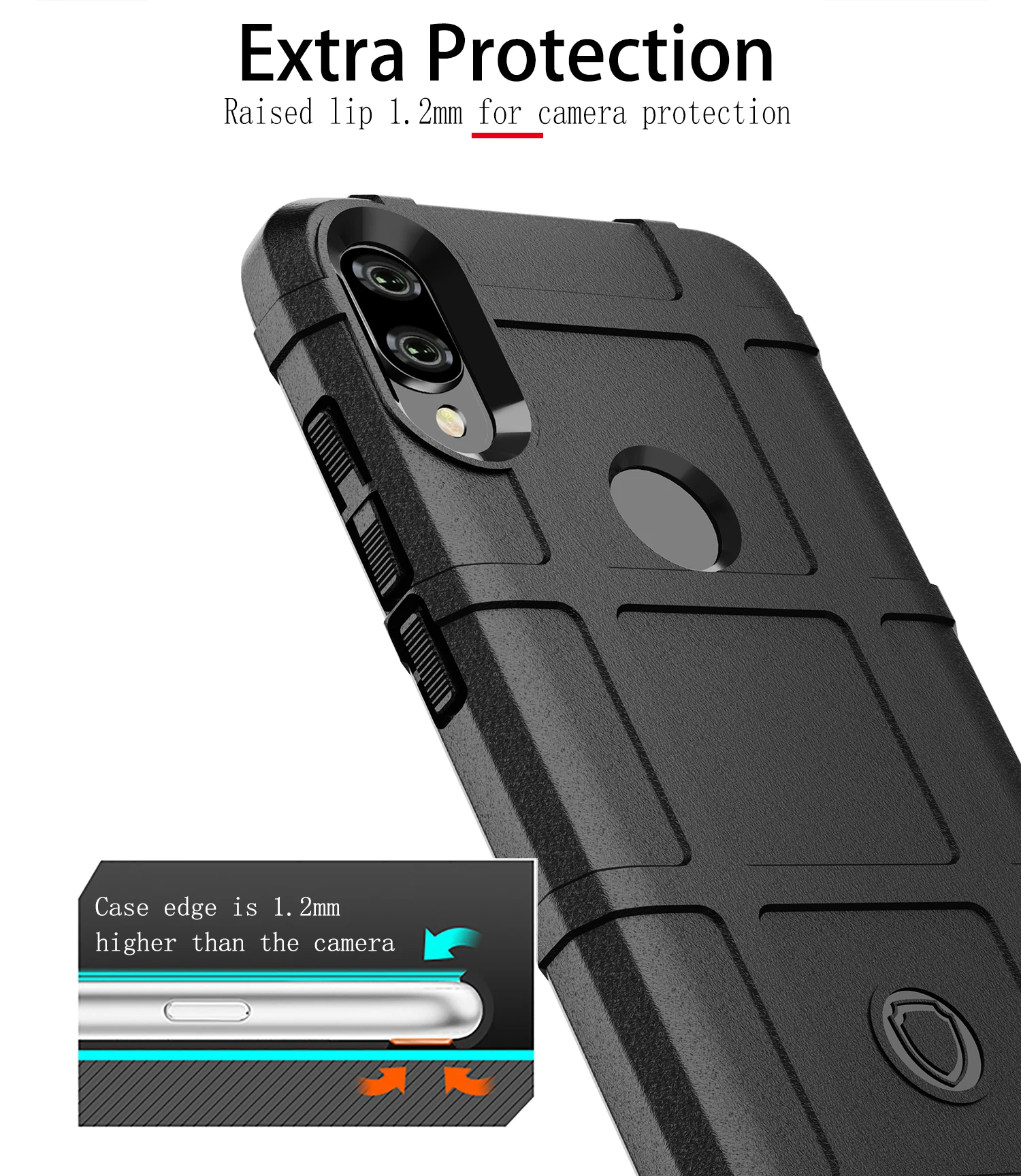 Силиконовый чехол для телефона из углеродного волокна Google Pixel 3 5 дюймов Прочный