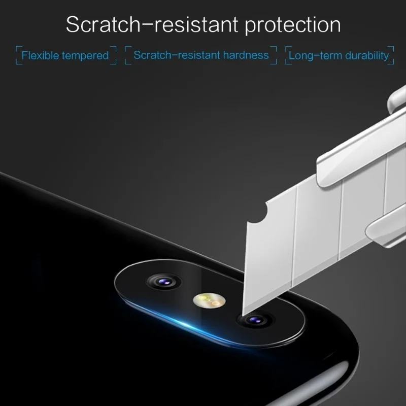 Защитное стекло для экрана IPhone X XR XS Max прозрачная защитная пленка объектива