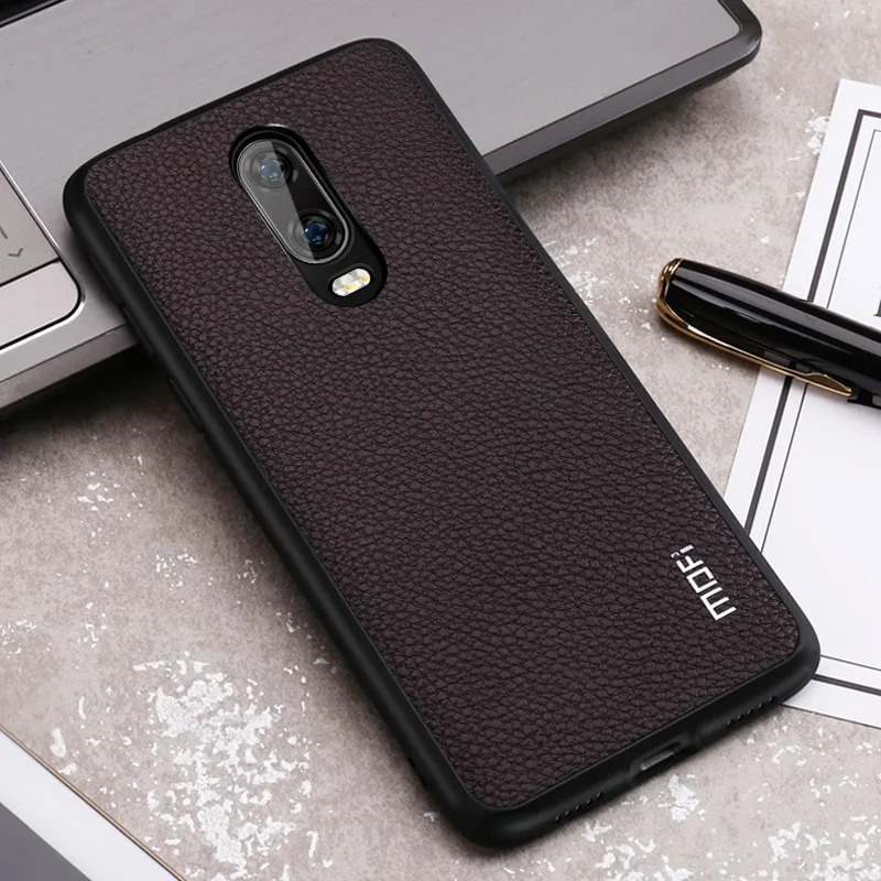 Чехол для Oneplus 6T чехол Mofi One Plus из искусственной кожи аксессуары защитный |