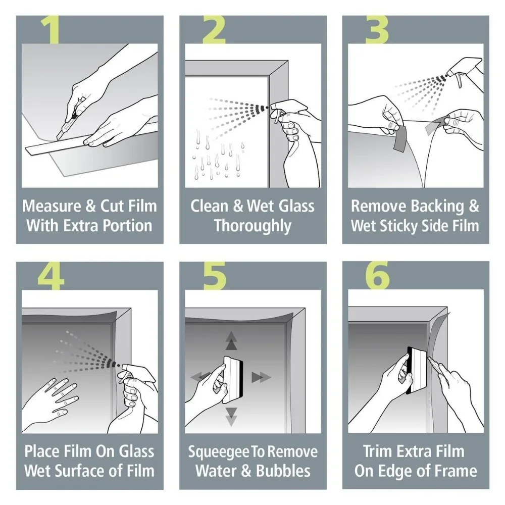 

S8MC Window Film Security and Safety Clear 8 Mil (36in X 12ft)
