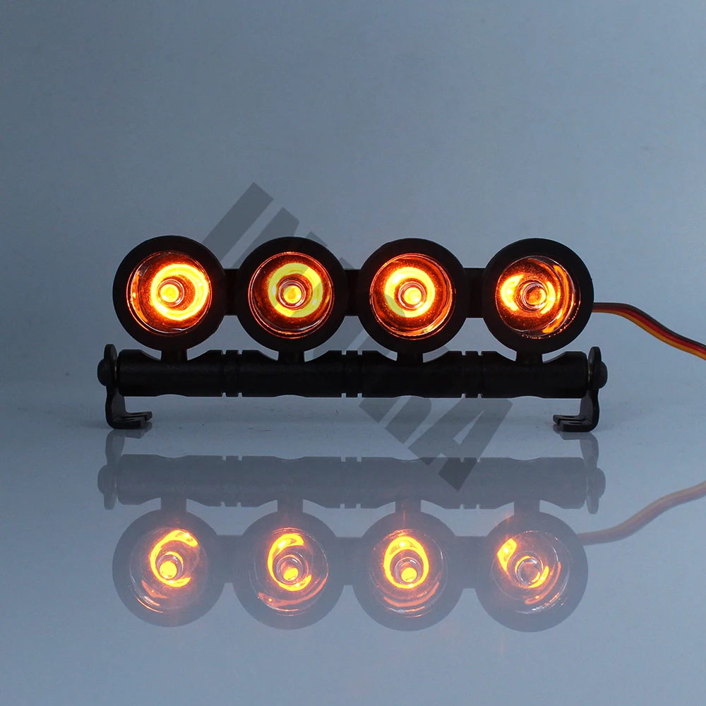 Многофункциональный яркий светодиодный светильник для RC Rock Crawler осевой SCX10 D90 Traxxas
