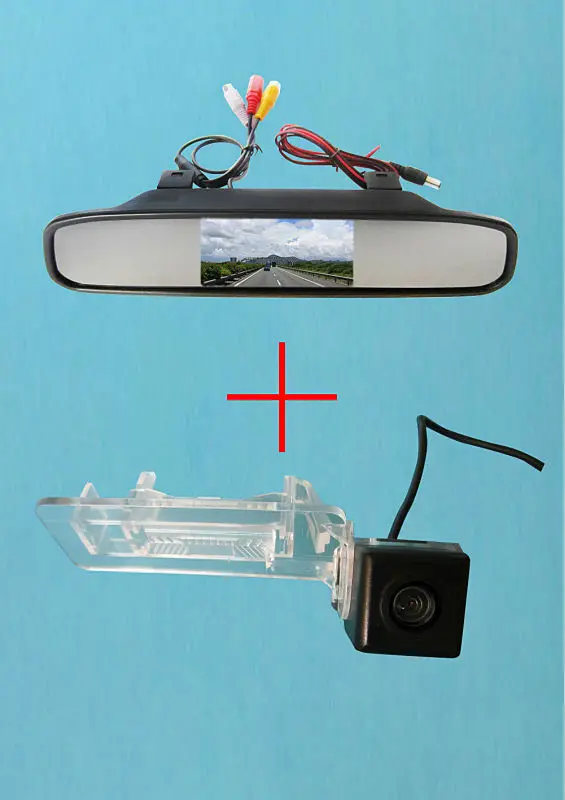 

HD Video Auto Parking Monitor LED Night Vision CCD car Rear view camera with 4.3inch Color view Monitor for Merecede-Benz SMART